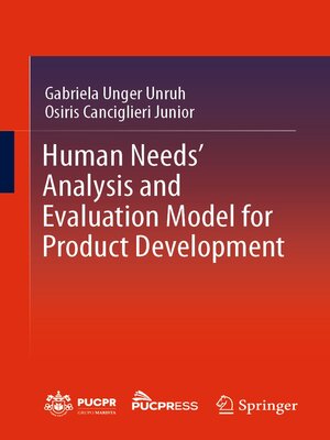 cover image of Human Needs' Analysis and Evaluation Model for Product Development